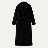 The Woolwich Men’s Smart Camel Wrap Wool Coat with Belt