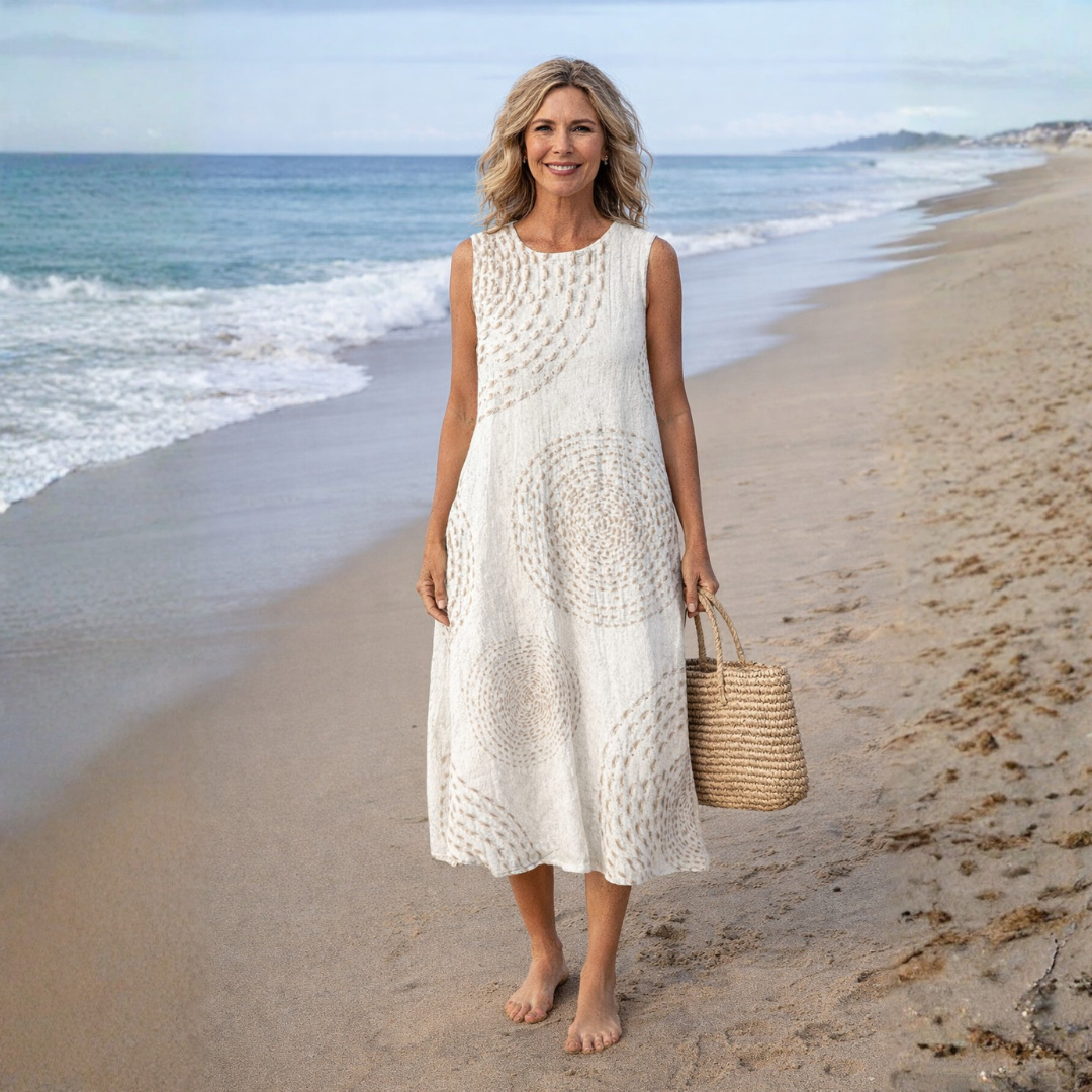 Luna Retro Casual Dress 2