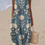 Belle Boho Midi Dress
