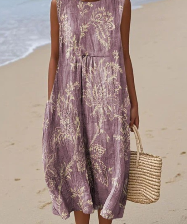 Mia Floral Midi Dress