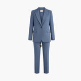 Women’s Blazer Suit with Straight Trousers