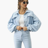 Women's Bomber Jacket - Classic Design with High-Quality Craftsmanship