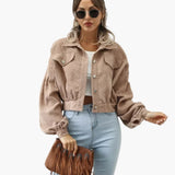 Women's Bomber Jacket - Classic Design with High-Quality Craftsmanship