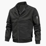 Women's Bomber Jacket - Stand-Up Collar