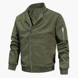 Women's Bomber Jacket - Stand-Up Collar