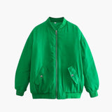 Women’s Bomber Jacket with Zipper