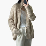 Women’s Cardigan with High Collar