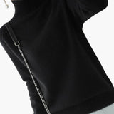 Women’s Cropped Turtleneck Sweater with Ribbed Trim