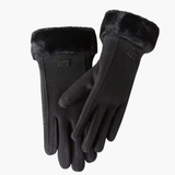 Women’s Gloves with Lined Interior and Folded Cuffs