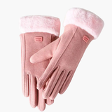 Women’s Gloves with Lined Interior and Folded Cuffs