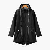 Women’s Hooded Coat with Front Pockets