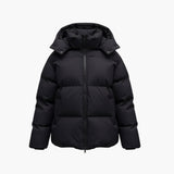 Women’s Quilted Jacket with High Collar and Zipper