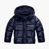 Women's Quilted Jacket with Hood and Front Pockets