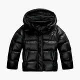 Women's Quilted Jacket with Hood and Front Pockets