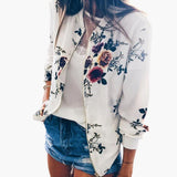 Women’s Urban Bomber Jacket with Zip and Side Pockets