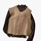 Women’s Vest with Button Front