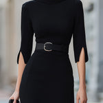 Kennedy Black Midi Dress 2