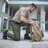 Men’s Cargo Pants with Zipper and Pockets