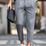 The Montrose Elegant Striped Pants