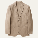 The Ellwood Men’s Casual  Slim Fit Corduroy Blazer Suit Jacket