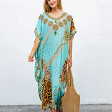 Women´s Cotton and Linen Summer Kaftan