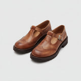Elegant Mary Janes Made Of Leather