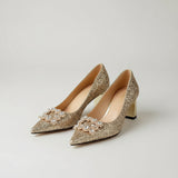 Gloria Glitter Pumps