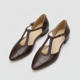Leather Mary Janes