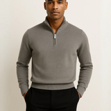 The Old Money Quarter Zip Sweater for Men