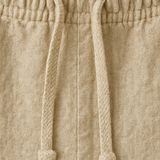 The Lisbon Men's Linen Old Money Beige Shorts