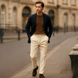 The Savile Pleated Pants for Men