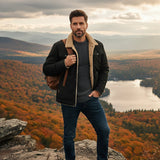 The New York Warm Fleece Lined Winter Coat for Men
