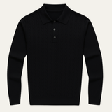 The Soverato Men’s Soft Cotton Casual Knit Polo Sweater