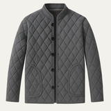 The Springdale Men’s Thick Padded Quilted Winter Jacket with Warm Fleece Lining