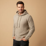The Watford Men’s Hooded Warm Knit Sweater