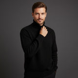 The Aosta Men’s Soft Knit Warm Turtleneck Sweater