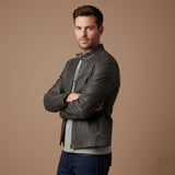 The Brooklyn Leather Biker Jacket – Men’s Classic Motorcycle Style