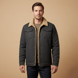 The New York Warm Fleece Lined Winter Coat for Men