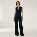 Sleeveless Jumpsuit for Women - Elegant & Versatile