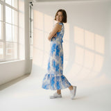 Fashionable Lace Maxi Dress - Elegant Evening Dress for Women
