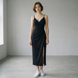Evening Maxi Dress with Slit for Women – Elegant & Sexy Look